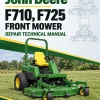 John Deere F710, F725 Front Mower Repair Technical Manual (TM1493) John Deere F710, F725 Front Mower Repair Technical Manual (TM1493)