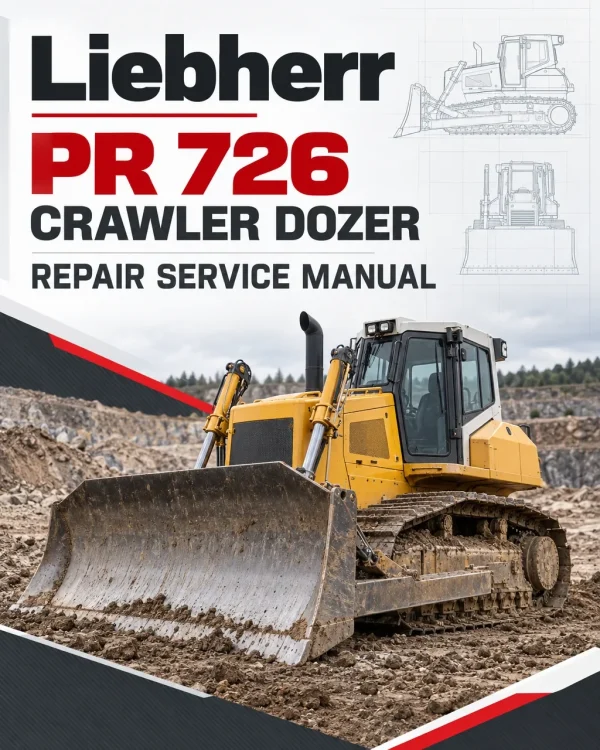 Liebherr PR 726 Crawler Dozer Repair Service Manual Liebherr PR 726 Crawler Dozer Repair Service Manual