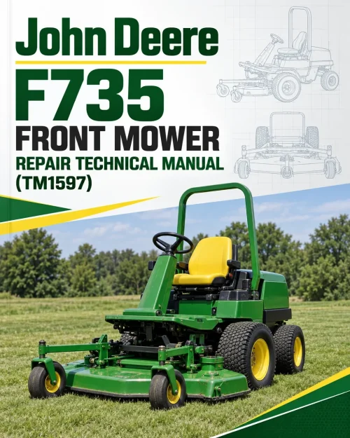 John Deere F735 Front Mower Repair Technical Manual (TM1597) John Deere F735 Front Mower Repair Technical Manual (TM1597)