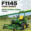 John Deere F1145 Front Mower Repair Technical Manual (TM1519)