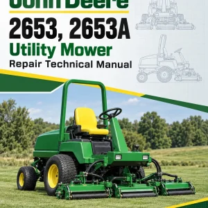 John Deere 2653, 2653A Utility Mower Repair Technical Manual John Deere 2653, 2653A Utility Mower Repair Technical Manual