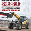 Liebherr TL441-10, TL451-10, TL441-13, TL451-13 Telescopic Handler Service Manual Liebherr TL441-10, TL451-10, TL441-13, TL451-13 Telescopic Handler Service Manual