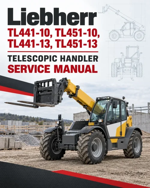 Liebherr TL441-10, TL451-10, TL441-13, TL451-13 Telescopic Handler Service Manual Liebherr TL441-10, TL451-10, TL441-13, TL451-13 Telescopic Handler Service Manual