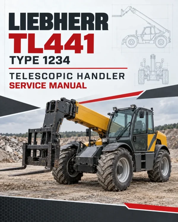Liebherr TL441 Type 1234 Telescopic Handler Service Manual