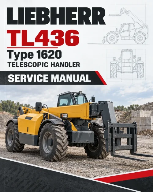 Liebherr TL436 Type 1620 Telescopic Handler Service Manual Liebherr TL436 Type 1620 Telescopic Handler Service Manual