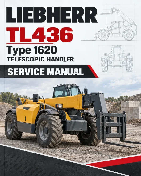 Liebherr TL436 Type 1620 Telescopic Handler Service Manual Liebherr TL436 Type 1620 Telescopic Handler Service Manual
