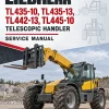 Liebherr TL435-10, TL435-13, TL442-13, TL445-10 Telescopic Handler Service Manual Liebherr TL435-10, TL435-13, TL442-13, TL445-10 Telescopic Handler Service Manual