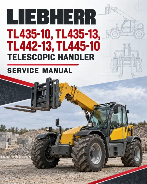 Liebherr TL435-10, TL435-13, TL442-13, TL445-10 Telescopic Handler Service Manual Liebherr TL435-10, TL435-13, TL442-13, TL445-10 Telescopic Handler Service Manual