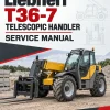 Liebherr T36-7 Telescopic Handler Service Manual