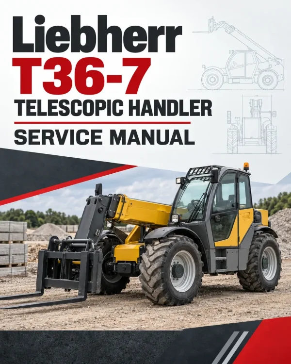 Liebherr T36-7 Telescopic Handler Service Manual