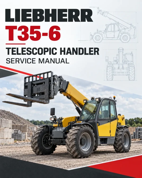 Liebherr T35-6 Telescopic Handler Service Manual Liebherr T35-6 Telescopic Handler Service Manual