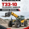 Liebherr T33-10 Telescopic Handler Service Manual