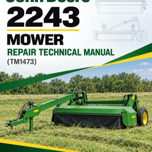 John Deere 2243 Mower Repair Technical Manual (TM1473)
