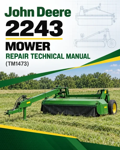 John Deere 2243 Mower Repair Technical Manual (TM1473) John Deere 2243 Mower Repair Technical Manual (TM1473)