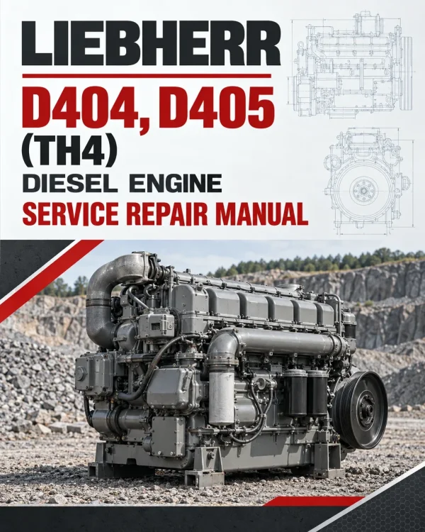 Liebherr D404, D405 (TH4) Diesel Engine Service Repair Manual