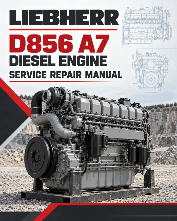 Liebherr D856 A7 Diesel Engine Service Repair Manual