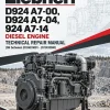 Liebherr D924 A7-00, D924 A7-04, 924 A7-14 Diesel Engine Technical Repair Manual (SN between 2016010001 - 2019010000)