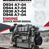 Liebherr D934 A7–04, D944 A7–04, D936 A7–04, D946 A7–04 Engine Service Repair Manual