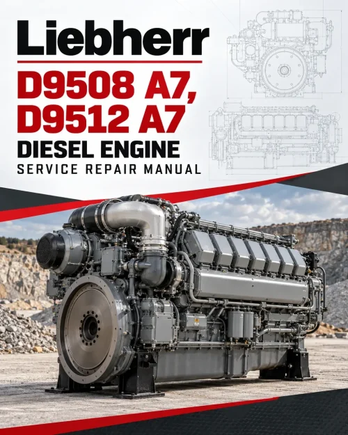 Liebherr D9508 A7, D9512 A7 Diesel Engine Service Repair Manual Liebherr D9508 A7, D9512 A7 Diesel Engine Service Repair Manual