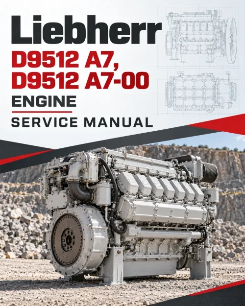 Liebherr D9512 A7, D9512 A7-00 Engine Service Manual Liebherr D9512 A7, D9512 A7-00 Engine Service Manual
