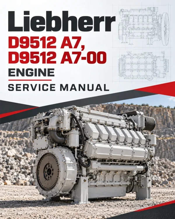 Liebherr D9512 A7, D9512 A7-00 Engine Service Manual Liebherr D9512 A7, D9512 A7-00 Engine Service Manual