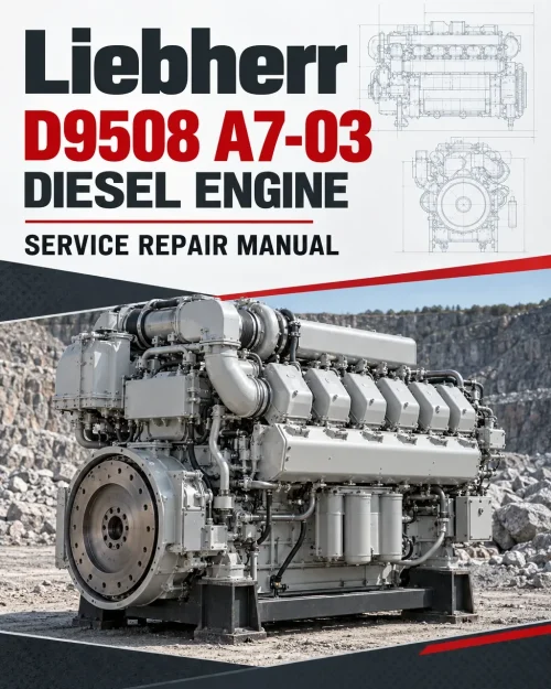 Liebherr D9508 A7-03 Diesel Engine Service Repair Manual Liebherr D9508 A7-03 Diesel Engine Service Repair Manual