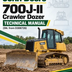John Deere 700J-II Crawler Dozer Technical Manual (SN. from D306726)