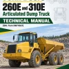 John Deere 260E and 310E Articulated Dump Truck Technical Manual (SN. from D677827)