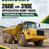 John Deere 260E and 310E Articulated Dump Truck Technical Manual (SN. from F677827)