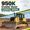 John Deere 950K Crawler Dozer Technical Manual (SN. from C310401 - 338999)