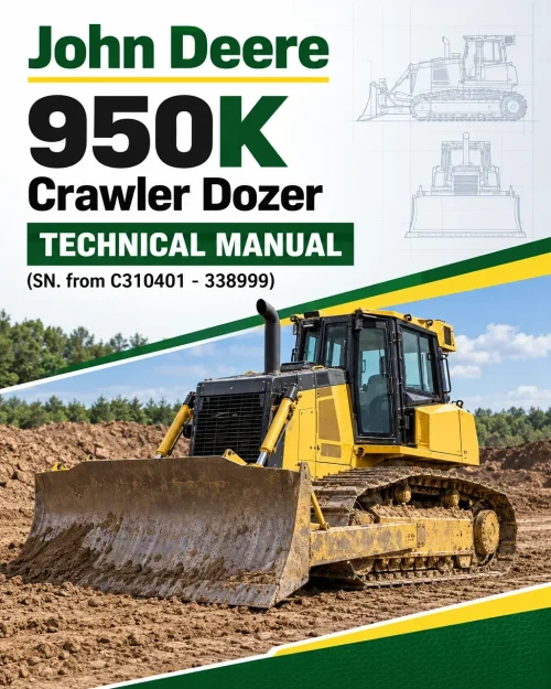John Deere 950K Crawler Dozer Technical Manual (SN. from C310401 - 338999) John Deere 950K Crawler Dozer Technical Manual (SN. from C310401 - 338999)