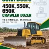 John Deere 450K, 550K, 650K Crawler Dozer Technical Manual (SN. from F304771)