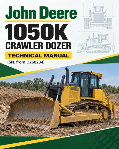 John Deere 1050K Crawler Dozer Technical Manual (SN. from D268234)