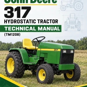 John Deere 317 Hydrostatic Tractor Technical Manual (TM1208) John Deere 317 Hydrostatic Tractor Technical Manual (TM1208)