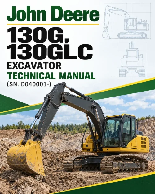 John Deere 130G, 130GLC Excavator Technical Manual (SN. D040001-)