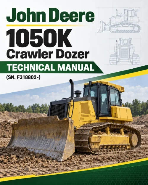 John Deere 1050K Crawler Dozer Technical Manual (SN. F318802-) John Deere 1050K Crawler Dozer Technical Manual (SN. F318802-)
