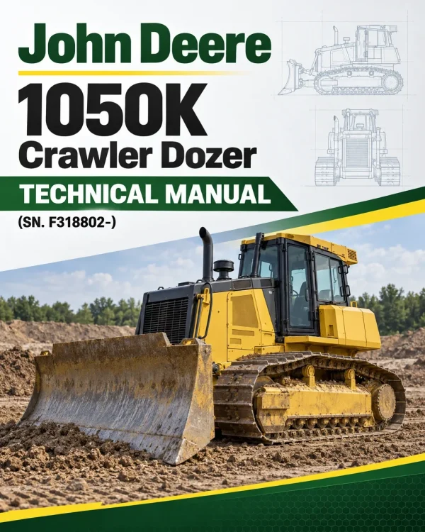 John Deere 1050K Crawler Dozer Technical Manual (SN. F318802-)