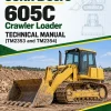 John Deere 605C Crawler Loader Technical Manual (TM2353 and TM2354)