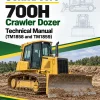 John Deere 700H Crawler Dozer Technical Manual (TM1858 and TM1859)