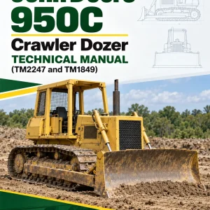 John Deere 950C Crawler Dozer Technical Manual (TM2247 and TM1849) John Deere 950C Crawler Dozer Technical Manual (TM2247 and TM1849)