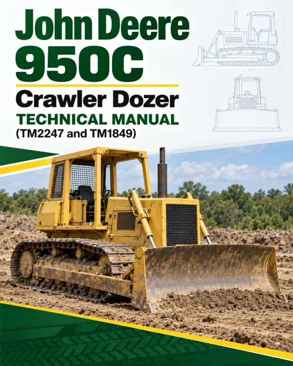 John Deere 950C Crawler Dozer Technical Manual (TM2247 and TM1849) John Deere 950C Crawler Dozer Technical Manual (TM2247 and TM1849)