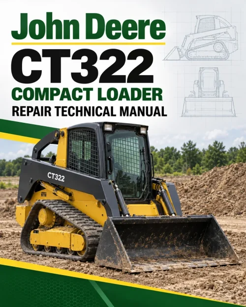 John Deere CT322 Compact Loader Repair Technical Manual John Deere CT322 Compact Loader Repair Technical Manual