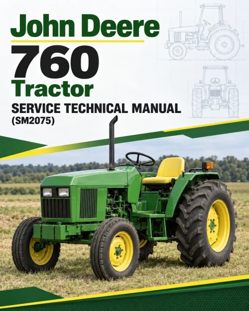 John Deere 760 Tractor Service Technical Manual (SM2075)