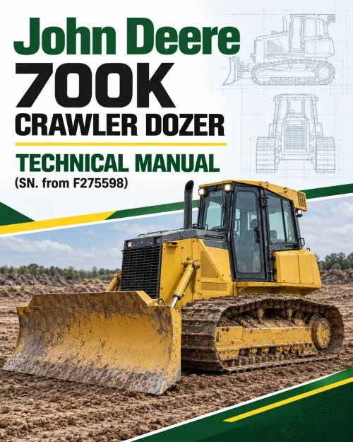 John Deere 700K Crawler Dozer Technical Manual (SN. from F275598)