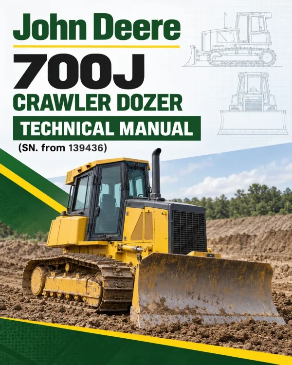 John Deere 700J Crawler Dozer Technical Manual (SN. from 139436)