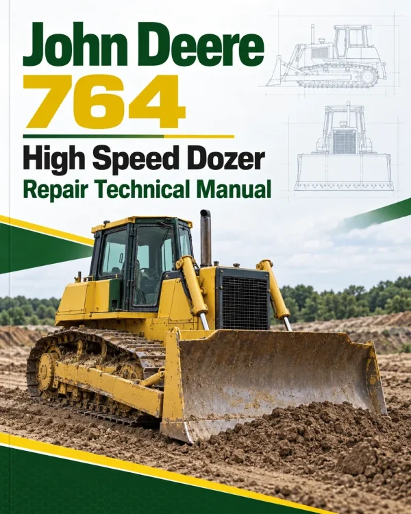 John Deere 764 High Speed Dozer Repair Technical Manual