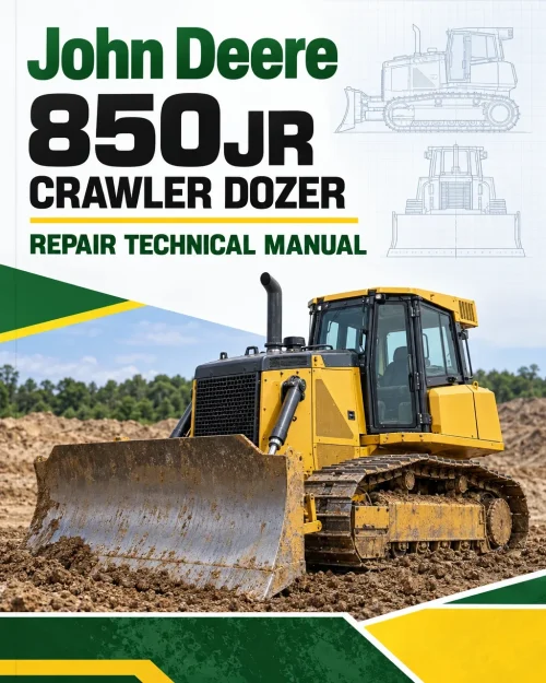 John Deere 850JR Crawler Dozer Repair Technical Manual John Deere 850JR Crawler Dozer Repair Technical Manual