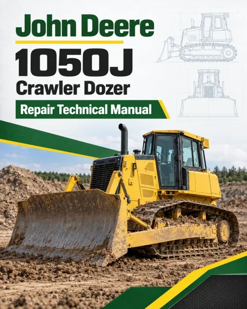 John Deere 1050J Crawler Dozer Repair Technical Manual