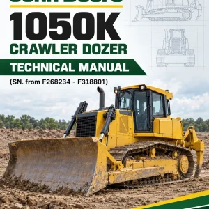 John Deere 1050K Crawler Dozer Technical Manual (SN. from F268234 - F318801)