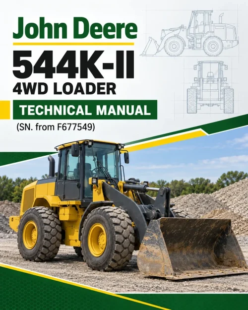 John Deere 544K-II 4WD Loader Technical Manual (SN. from F677549)